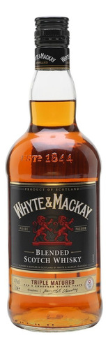 Whisky Whyte & Mackay Triple Matured Importado 700ml Whiskey
