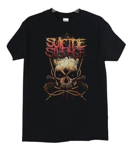 Polera Suicide Silence Skull Rock Abominatron