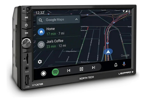 Radio Multimedia North Tech Ntca710r Android Auto Carplay Bt