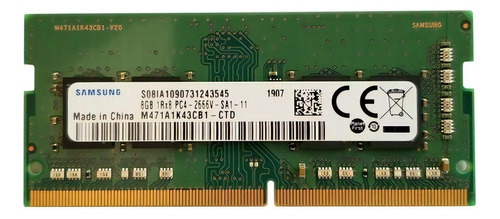 Memoria Ram Samsung 8gb 1rx8 Pc4-2666v M471a1k43cb1-ctd