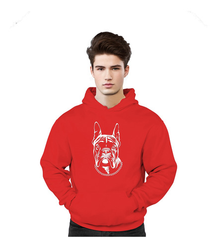 Poleron Canguro Bulldog Frances Cool Perro Dog Lover Swag