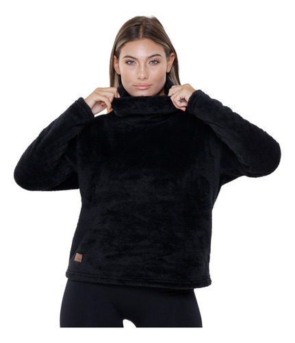 Polera De Mujer Nebula Montagne Cuello Alto Urbano Outdoor