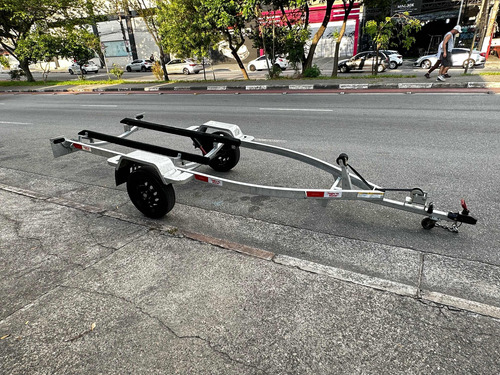 Carretinha Usada Emplacada Para Jet Ski - Galvanizada