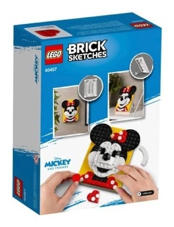 Lego Minnie Mouse Set 40457 Brick Sketches 140 Pzas