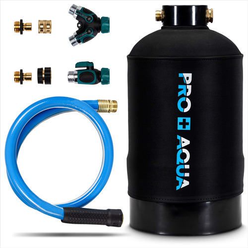 Pro+aqua Suavizador De Agua Portátil Para Rv, 16,000 Granos,