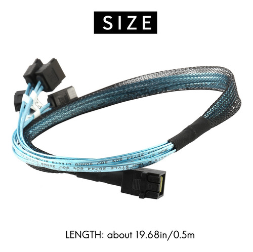. Cable Interno De Sierra A La Barra, Sff-8643 A La Barra