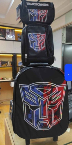 Mochila Transformes Optimus Prime