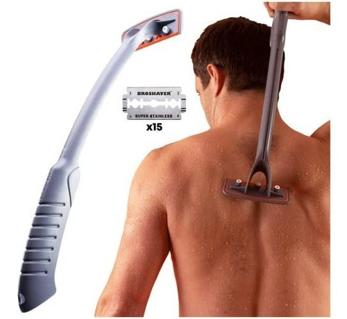 Bro Shaver, Afeitadora De Espalda Para Hombre (hazlo Tú Mism