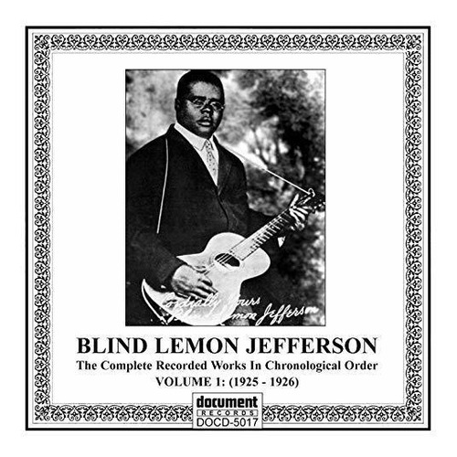 Cd Complete Recorded 1 - Jefferson Blind Lemon