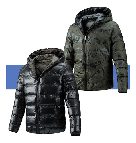 Jaqueta Masculina Flight Suit, Gola Reversível Com Capuz No