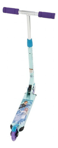 Patin Frozen Luces Led Huffy Xtr P. Color Celeste