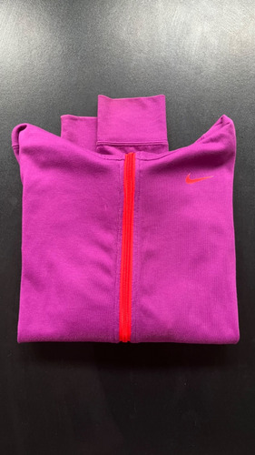 Campera Nike Violeta Y Naranja - Talle Xs