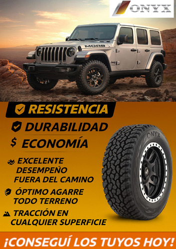 Neumático Onyx NY-AT187 LT 245/70R16 107 T