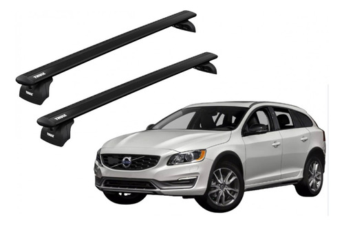 Barras Thule Volvo V60 Cross Country 15-18 Ra / Wing Black