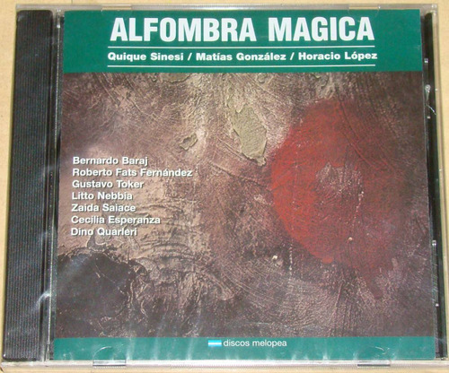 Sinesi Gonzales Lopez Alfombra Magica Cd Nuevo / Kktus