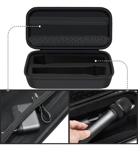 Funda De Micrófono Comecase Para Jbl Wireless Two Micrófono