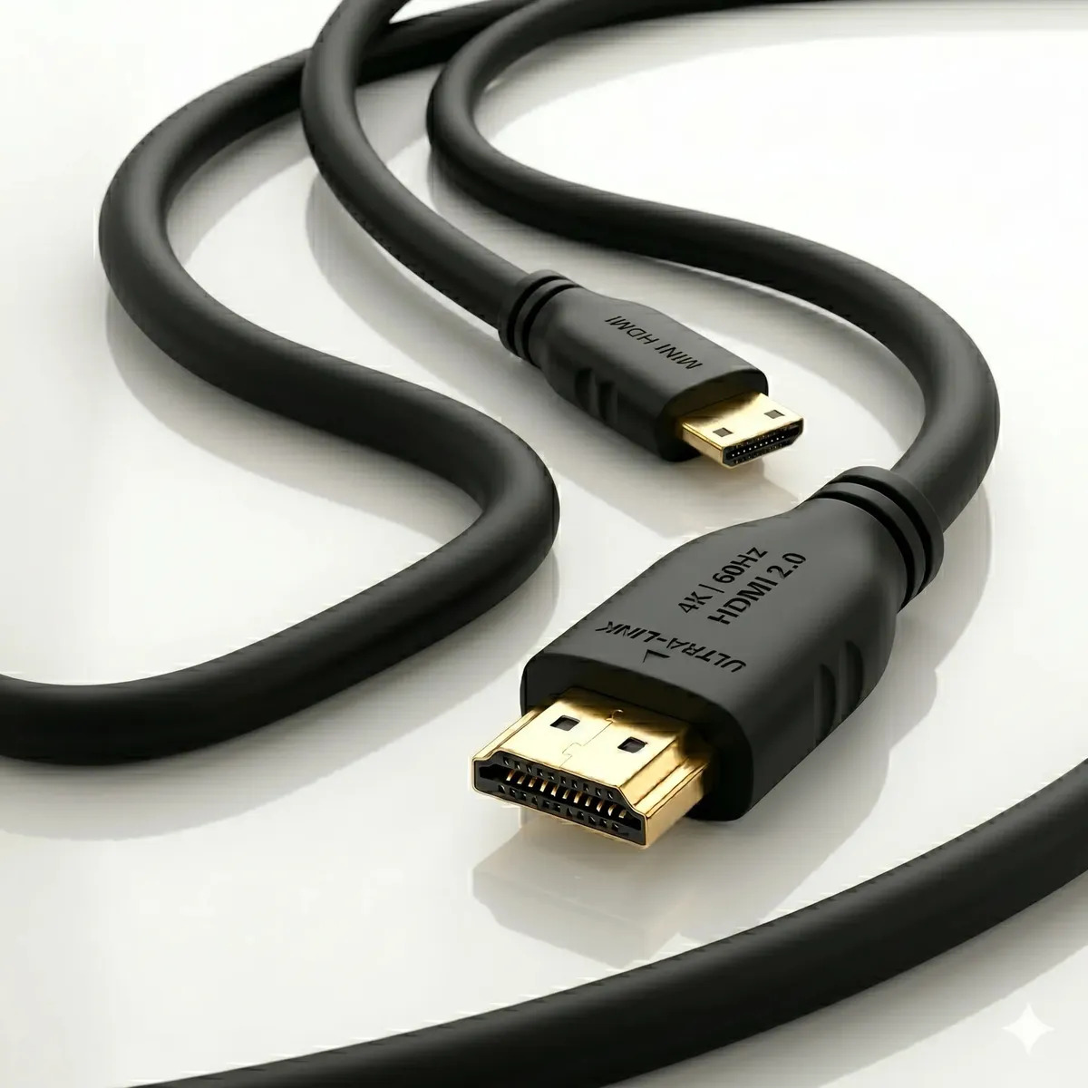 Cabo Adaptador Mini Hdmi X Hdmi 2.0 4k Ultrahd De 1.5m Ezsias Armarinhos