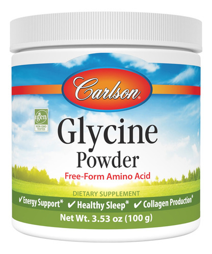 Carlson Labs Glicina 100 G Sabor N/a