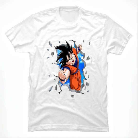 Camiseta Con El Pecho De Goku | MercadoLibre ????