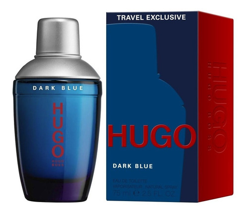 Perfume Original Dark Blue De Hugo Boss 75 Ml Caballeros