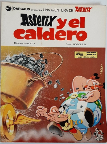 Antigua Historieta Asterix Y El Caldero 1978 Ro 256
