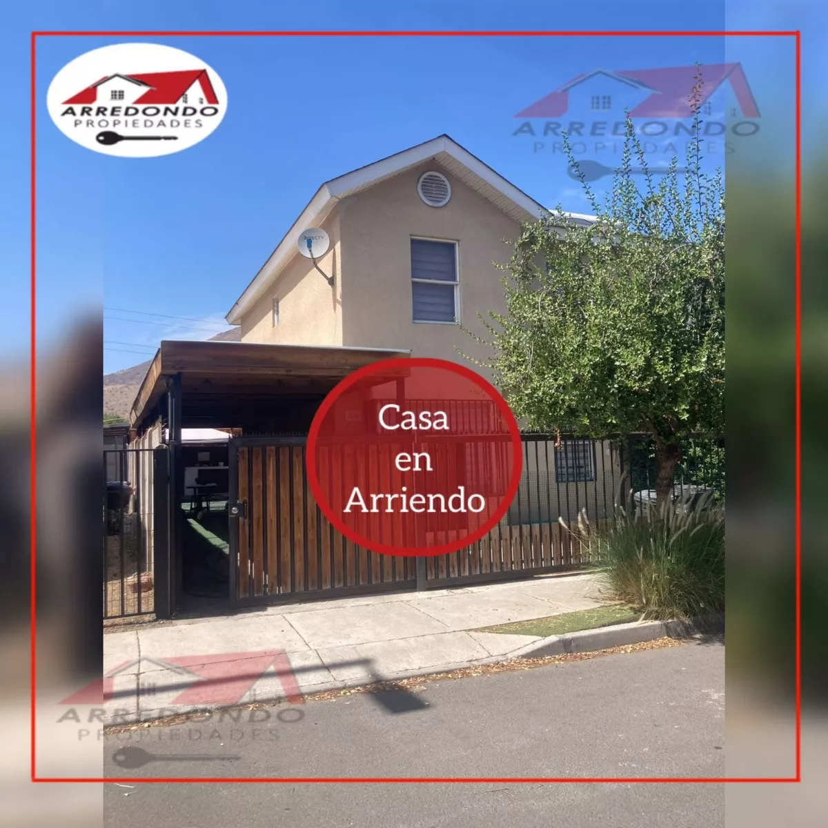 Arriendo Casa En Alba 2 Valle Lo Campino Quilicura