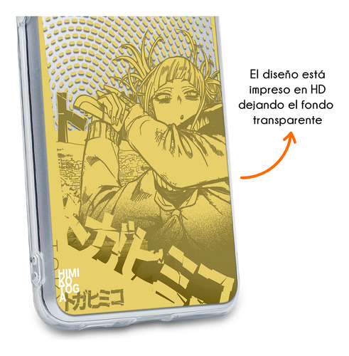 Funda Para Infinix Himiko Toga Liga De Villanos Frente De Liberación Paranormal My Hero Academia Boku No Hero Anime Twice