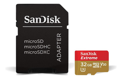 Memoria Extreme Sdhc Classe10 100mb/s 32gb Sd Full Hd 3d