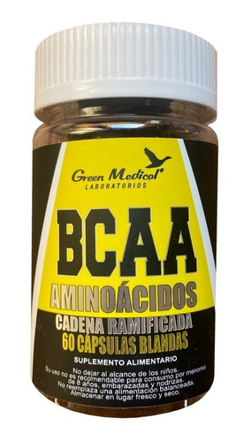 Bcaa Aminoácidos 60 Capsulas G.m. Agronewen