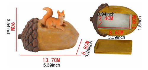 Caja De Llaves De Repuesto Para Ardilla 13,7x9x9cm