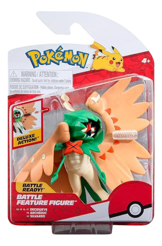 Pokémon Figura De Batalla Con Mecanismo 12cm