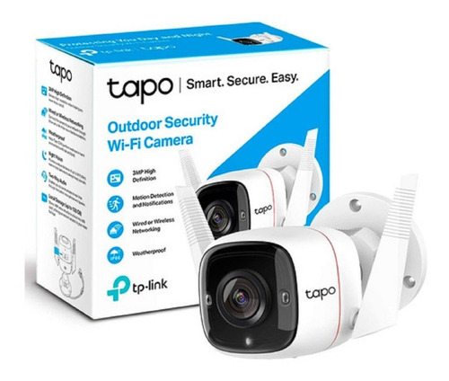 Cámara de seguridad TP-Link Tapo C310 V1 Tapo Smart con resolución de 3MP visión nocturna incluida blanca
