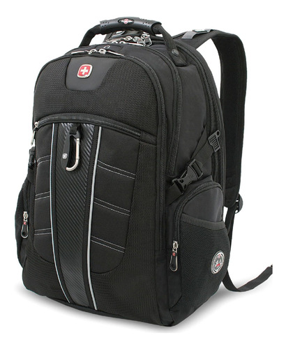 Swissgear Mochila Viaje Para Laptop Scansmart Negro Gris