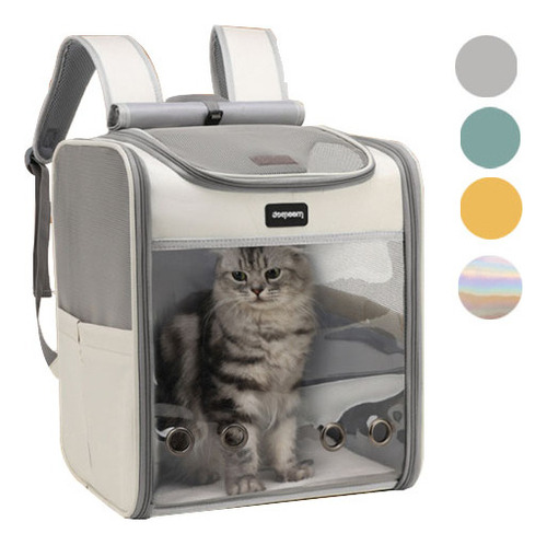 Mochila Para Mascotas Con Vista Panorámica Para Perros, Gato