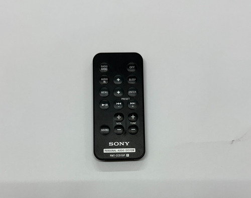 Controle Remoto Sony Personal X Áudio System Rmt-ccs15ip (Usado)