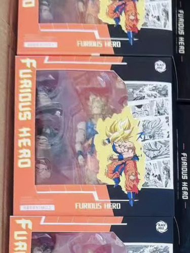 Dragon Ball Goku Super Saiyan Furious Hero Black Hole (Reacondicionado)