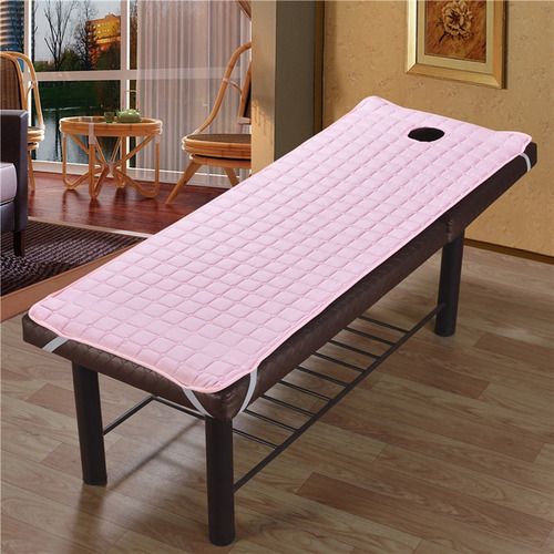 Cojín De Colchón De Cama De Masaje Spa Rosado