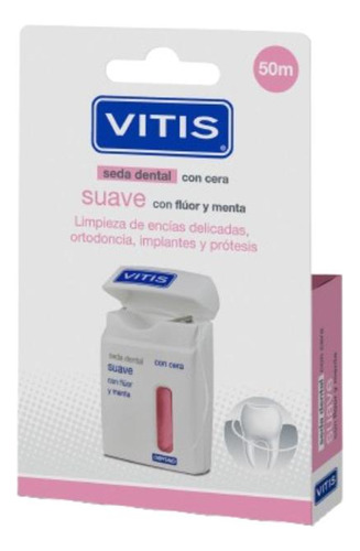 Seda Dental Vitis Cera Fluor Menta 50 M
