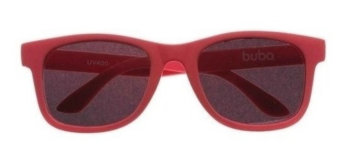 Óculos De Sol Buba ® C Proteção Solar Uva Uvb 11744 Vermelho