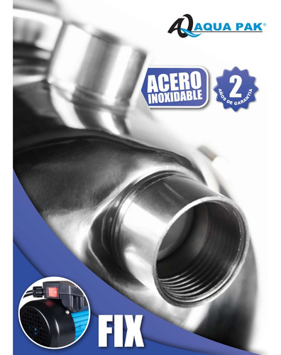 Presurizador Constante Aquapak 1/2 Hp, 115v 24l Membrana