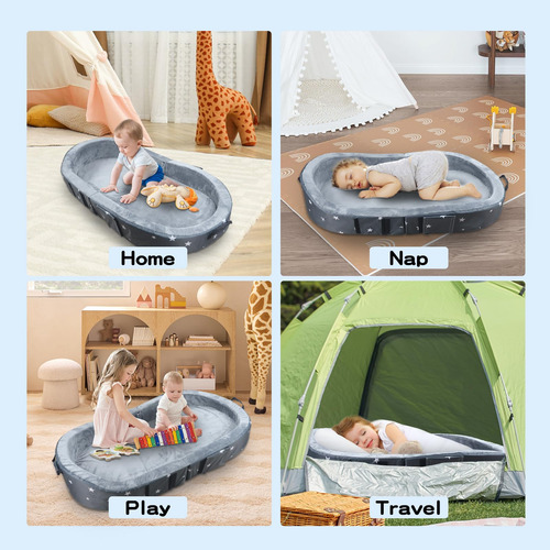 Gantok Cama De Viaje Plegable Para Niños Pequeños Portátil Y