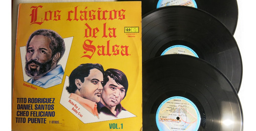 Vinyl Vinilo Lp Acetato Los Clasicos De La Salsa Tito Rodrig