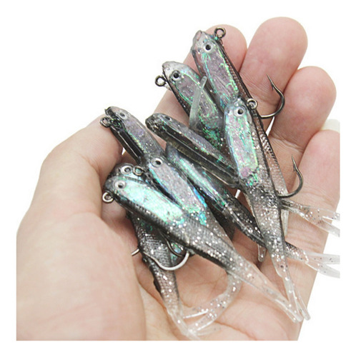 10 Swimbaits Matones! Plastico Blando! Anzuelo Afilado Pesca