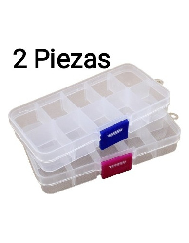 Caja Organizadora Plástico Resistente De 10 Compartimentos 