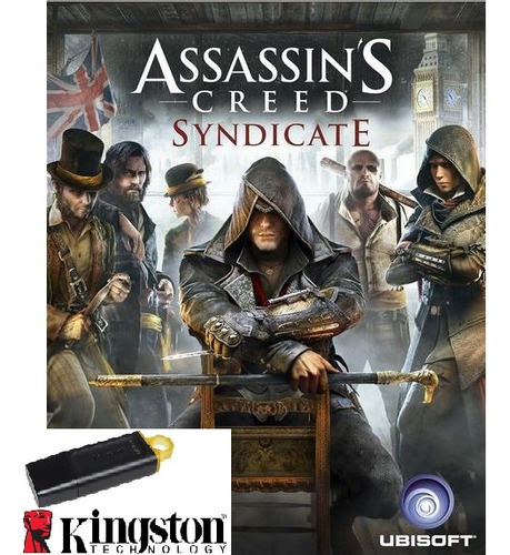 Pendrive 64gb - Assassins Creed Syndicate Pc