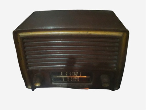 Radio Antigua Philips Al G00u Valvular Funcionando /con Luz