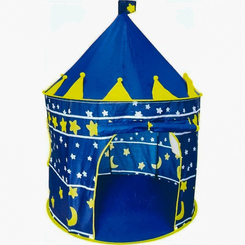 Imagem 1 de 3 de Castelinho Barraca Infantil Grande Dobravel Sunway Azul