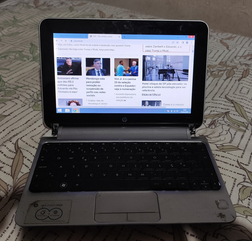 Netbook Hp Mini 500gb Hdd Intel Atom Rosa (Usado)