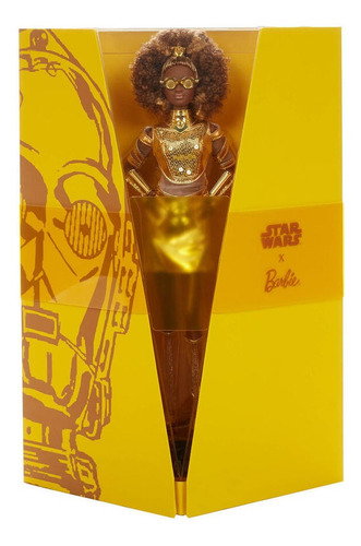 Barbie Star Wars Muñeca Fashion C-3po (Usado)