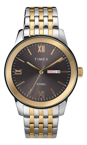 Timex Reloj Analógico De Vestir Para Hombre De 41 Mm Con Pul